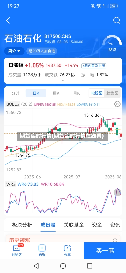 期货实时行情(期货实时行情在线看)