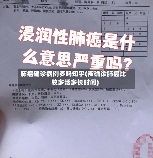 肺癌确诊病例多吗知乎(被确诊肺癌比较多活多长时间)
