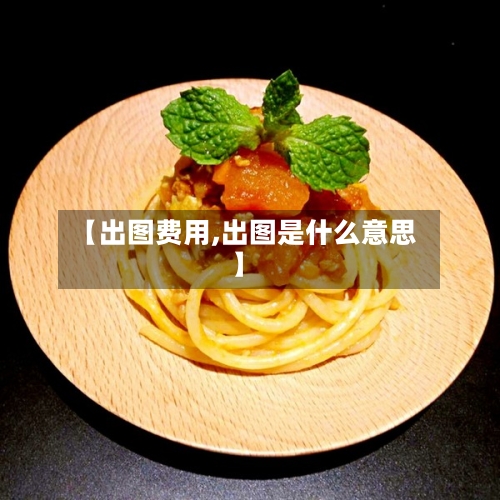 【出图费用,出图是什么意思】