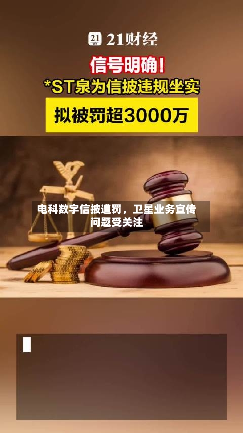 电科数字信披遭罚，卫星业务宣传问题受关注-第3张图片
