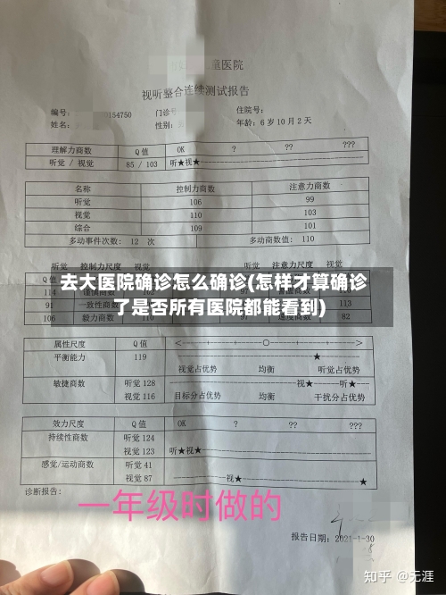去大医院确诊怎么确诊(怎样才算确诊了是否所有医院都能看到)