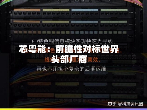 芯粤能：前瞻性对标世界头部厂商