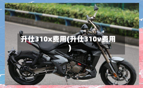 升仕310x费用(升仕310v费用)