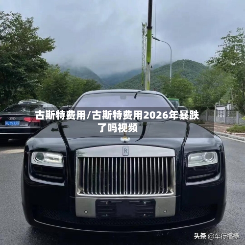 古斯特费用/古斯特费用2026年暴跌了吗视频