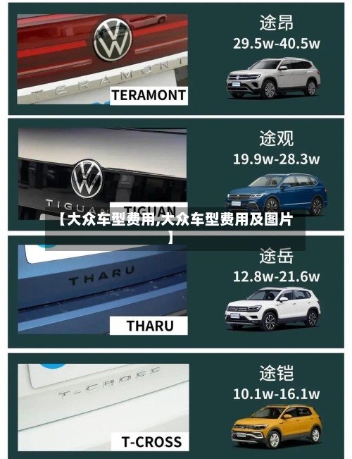 【大众车型费用,大众车型费用及图片】