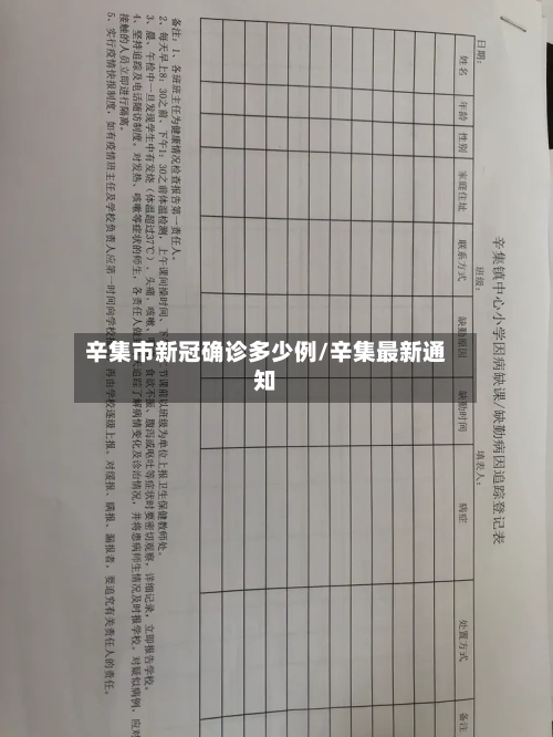 辛集市新冠确诊多少例/辛集最新通知