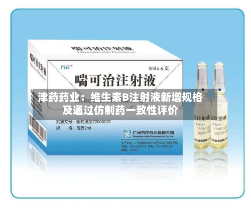 津药药业:维生素B注射液新增规格及通过仿制药一致性评价-第1张图片