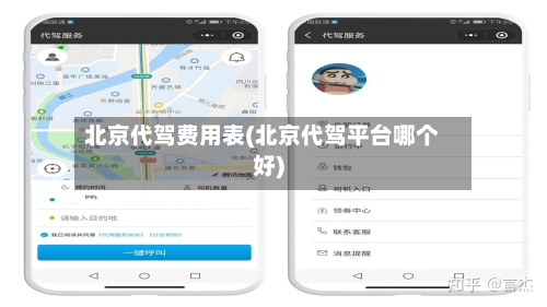 北京代驾费用表(北京代驾平台哪个好)
