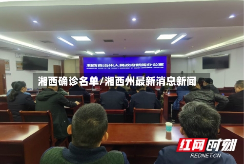 湘西确诊名单/湘西州最新消息新闻-第3张图片